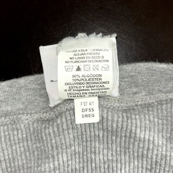 2007 NFL Seattle Seahawks Embroidered Thermal Long Sleeve Henley Shirt Gray Mens - Picture 6 of 7